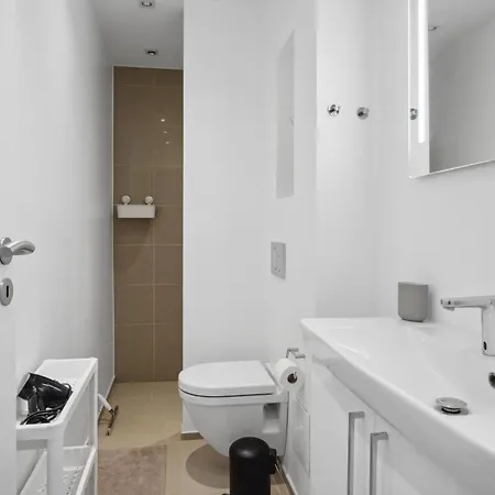 Moderne Lejlighed I Vestby - 1 Br אולבורג