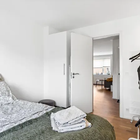 Moderne Lejlighed I Vestby - 1 Br
